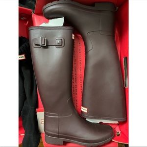 Hunter Boots Never worn, like new